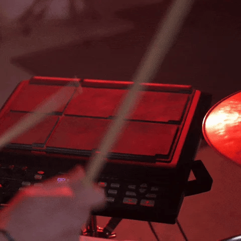Live Drumming on a SPDS pad