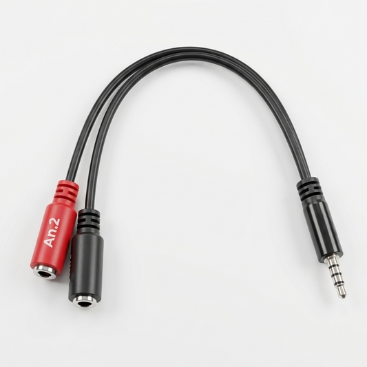 trs analog splitter cable